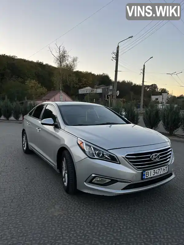 Седан Hyundai Sonata 2016 2.36 л. Автомат обл. Полтавська, Полтава - Фото 1/12