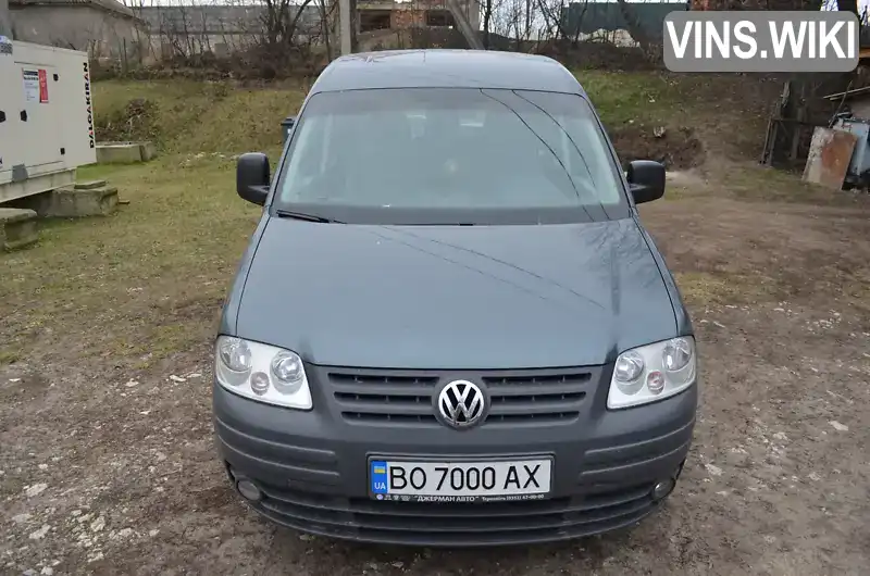 Мінівен Volkswagen Caddy 2008 1.39 л. Ручна / Механіка обл. Тернопільська, Шумськ - Фото 1/21