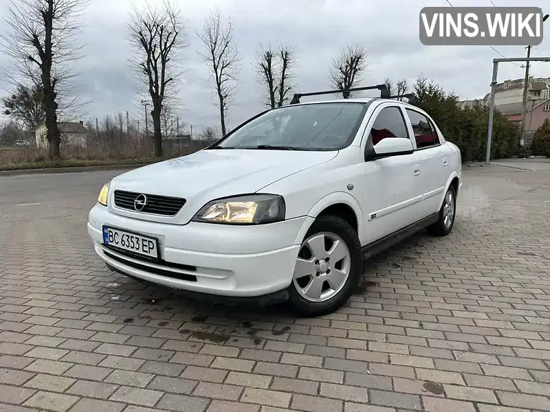 Седан Opel Astra 2003 1.6 л. Автомат обл. Львівська, Червоноград - Фото 1/21