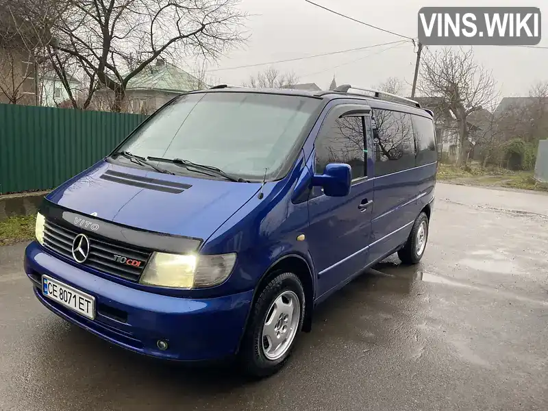 Мінівен Mercedes-Benz Vito 2001 2.15 л. Ручна / Механіка обл. Чернівецька, Хотин - Фото 1/21