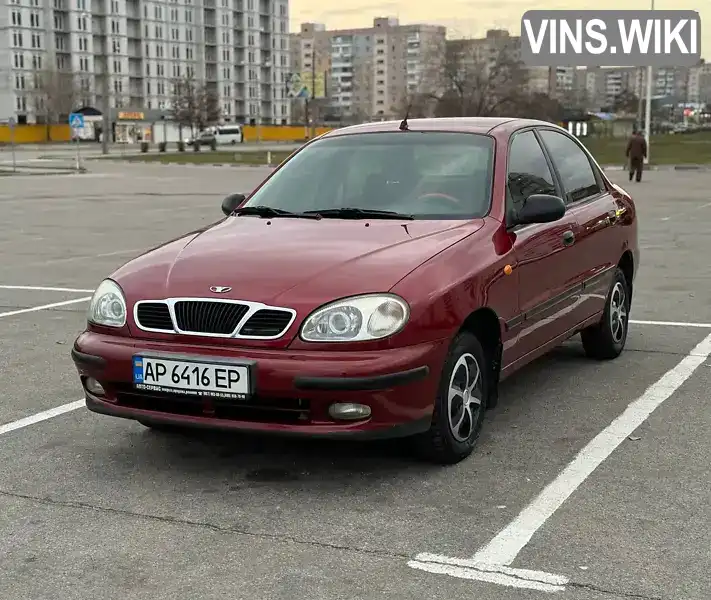 Седан Daewoo Lanos 2006 1.5 л. Ручна / Механіка обл. Запорізька, Запоріжжя - Фото 1/10