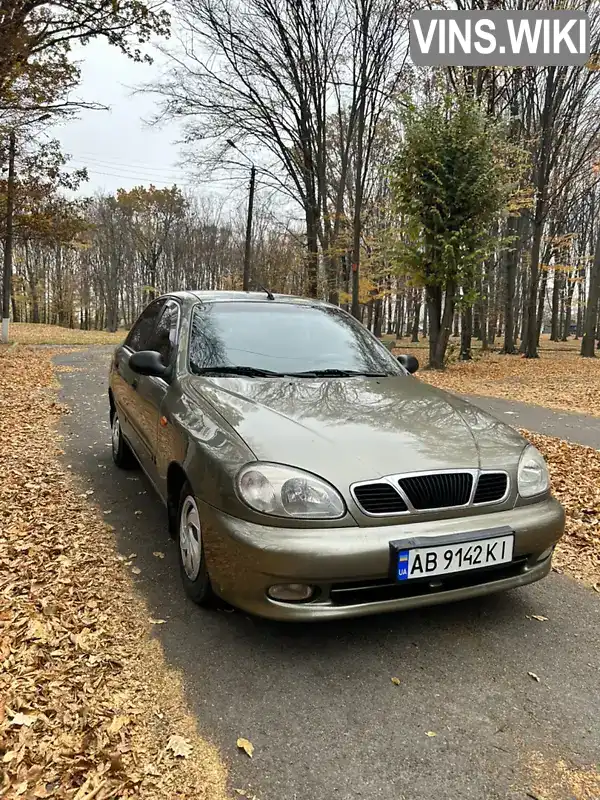 Седан Daewoo Lanos 2003 1.5 л. Ручная / Механика обл. Винницкая, Жмеринка - Фото 1/11