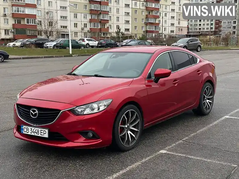 Седан Mazda 6 2013 2.49 л. Автомат обл. Запорожская, Запорожье - Фото 1/21