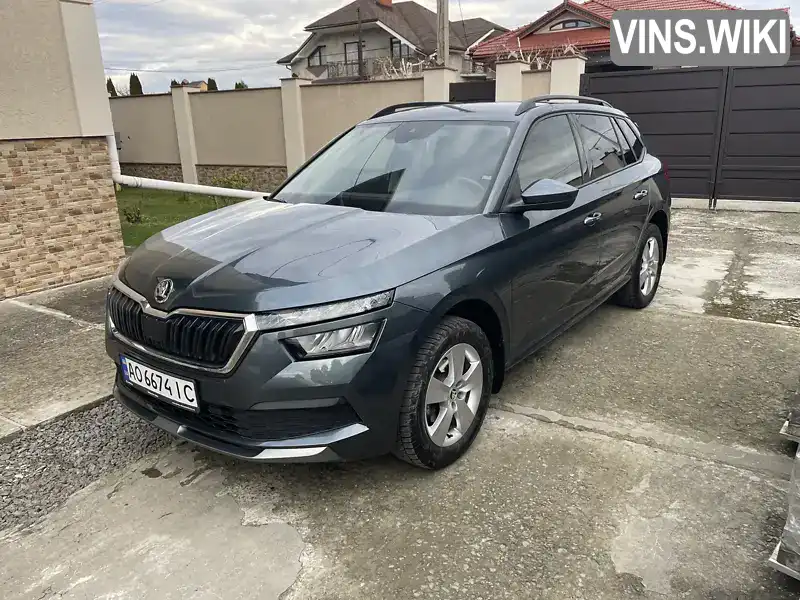 Позашляховик / Кросовер Skoda Kamiq 2020 1.5 л. Робот обл. Закарпатська, Ужгород - Фото 1/21