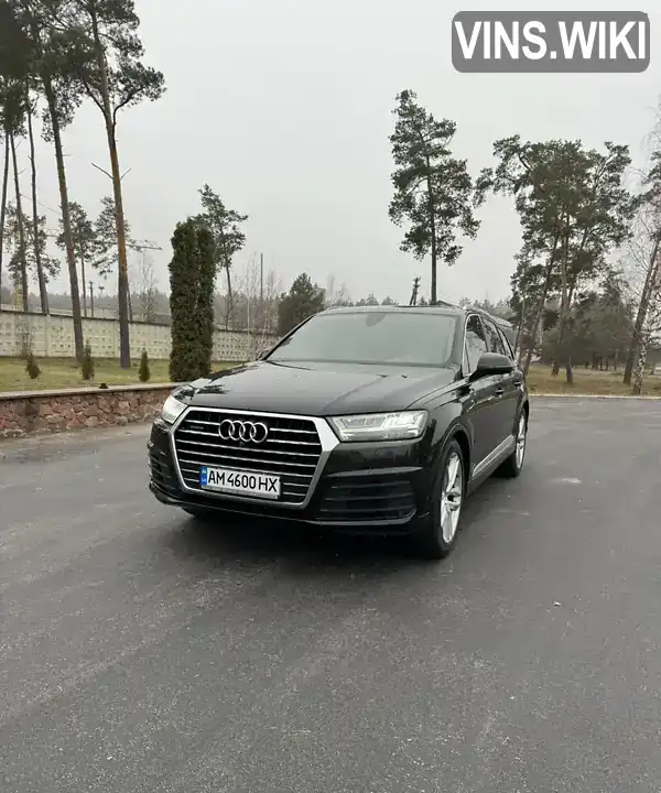 Позашляховик / Кросовер Audi Q7 2017 3 л. Автомат обл. Житомирська, Житомир - Фото 1/21