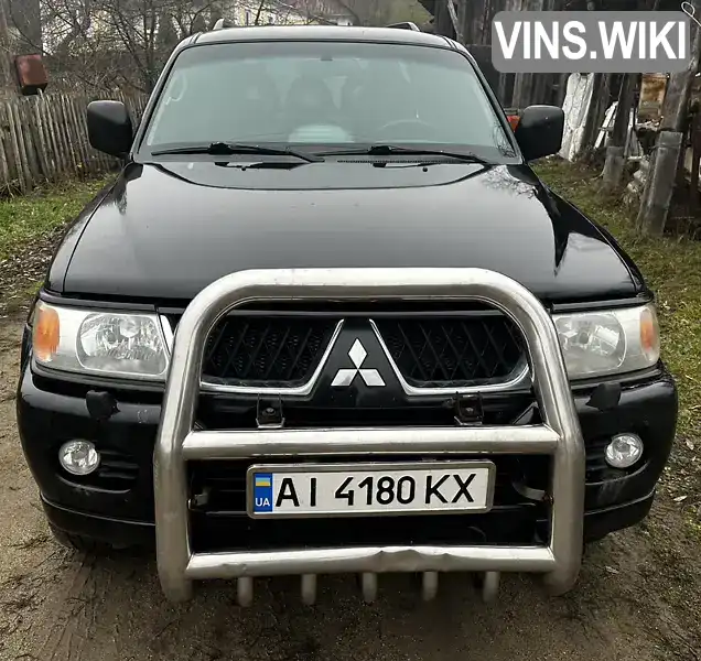 Позашляховик / Кросовер Mitsubishi Pajero Sport 2007 3 л. Ручна / Механіка обл. Київська, Богуслав - Фото 1/9