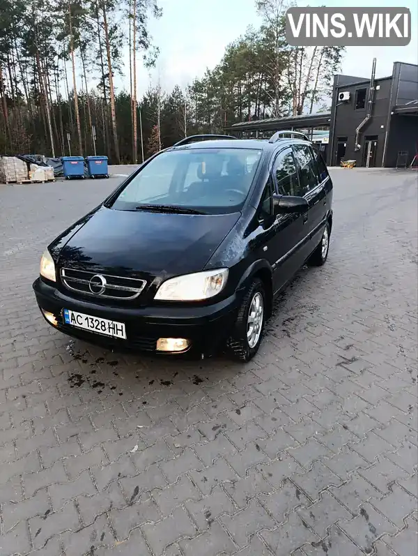 W0L0TGF7532198057 Opel Zafira 2003 Мінівен 1.8 л. Фото 1