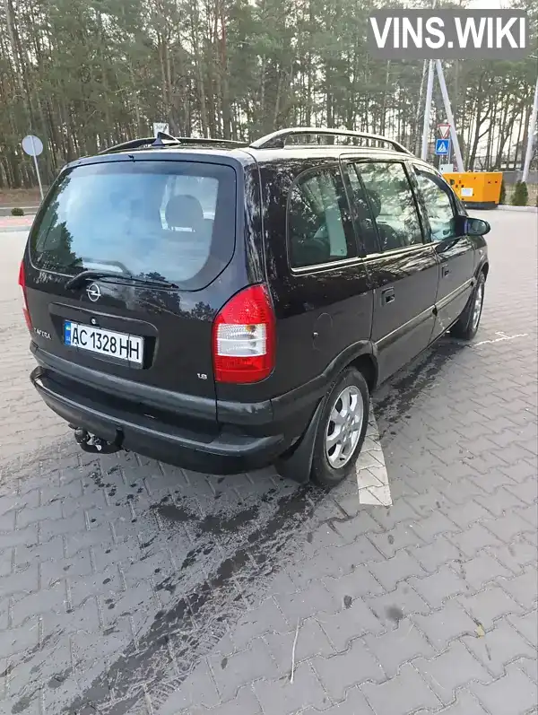 W0L0TGF7532198057 Opel Zafira 2003 Мінівен 1.8 л. Фото 3