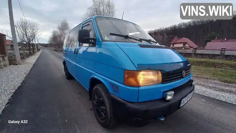 Мінівен Volkswagen Transporter 1999 1.9 л. Ручна / Механіка обл. Закарпатська, Виноградів - Фото 1/20