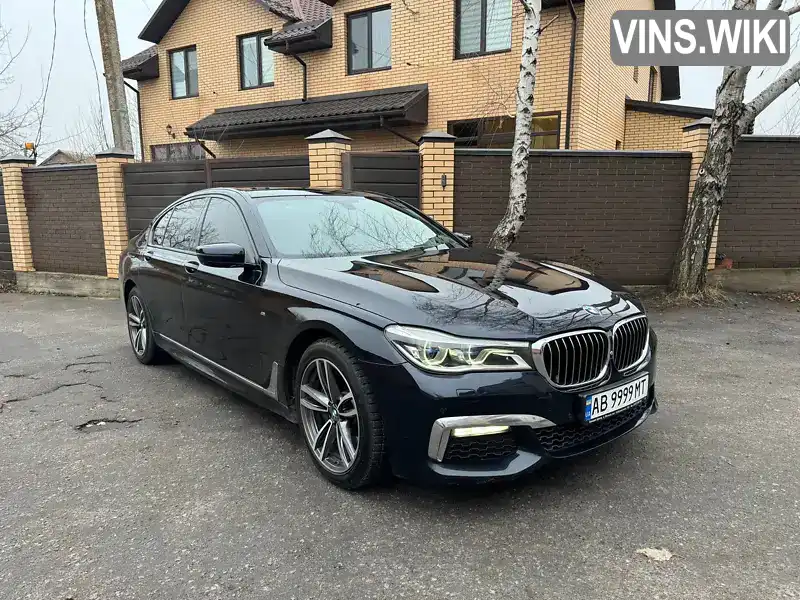 Седан BMW 7 Series 2015 2.99 л. Типтронік обл. Вінницька, Вінниця - Фото 1/21