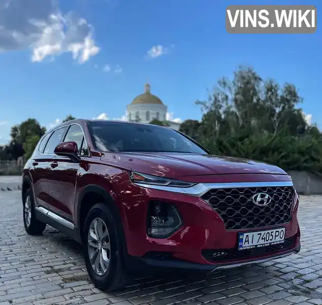 Позашляховик / Кросовер Hyundai Santa FE 2019 2.36 л. Автомат обл. Київська, Біла Церква - Фото 1/17