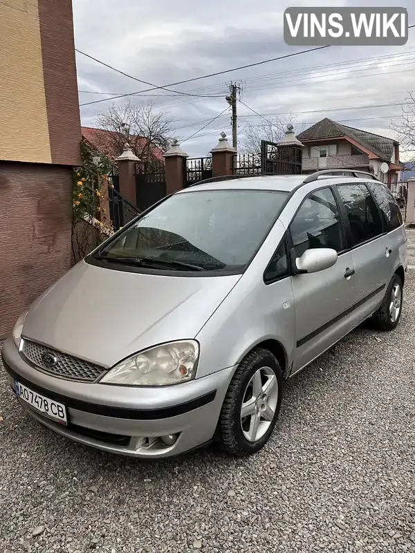 Мінівен Ford Galaxy 2005 1.9 л. обл. Закарпатська, Виноградів - Фото 1/17