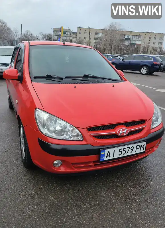 Хэтчбек Hyundai Getz 2007 1.4 л. обл. Черкасская, Каменка - Фото 1/9