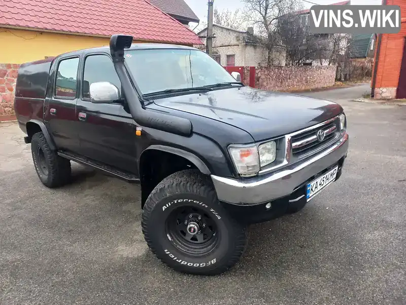 Пікап Toyota Hilux 1999 2.45 л. обл. Київська, Київ - Фото 1/21