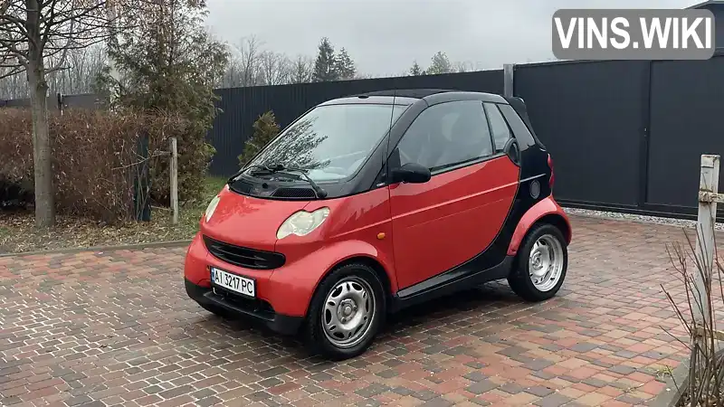 Кабріолет Smart Fortwo 2002 0.6 л. Автомат обл. Київська, Київ - Фото 1/21