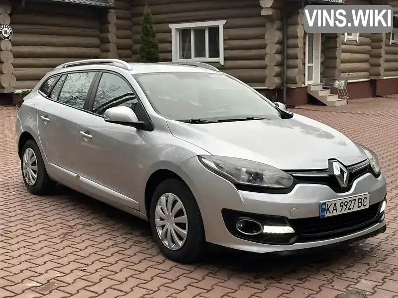 Універсал Renault Megane 2015 1.5 л. Ручна / Механіка обл. Вінницька, Вінниця - Фото 1/21