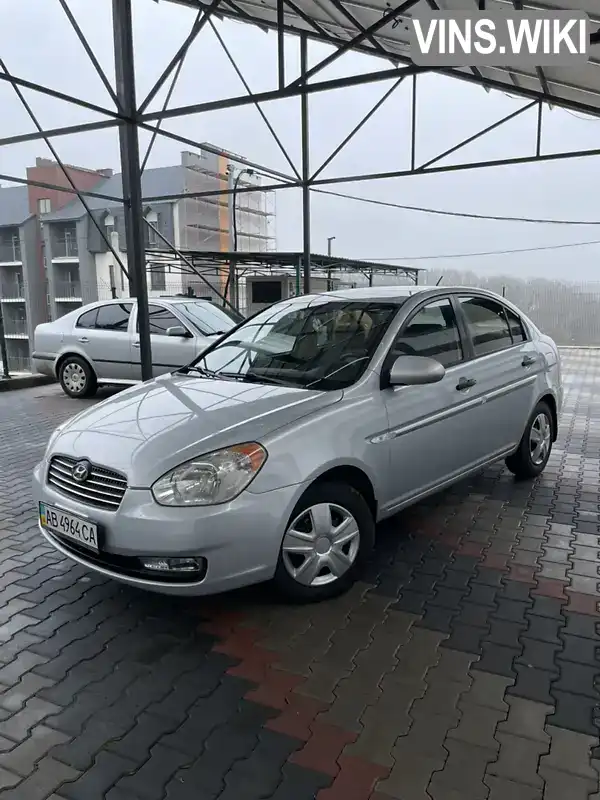 Седан Hyundai Accent 2008 1.4 л. Ручна / Механіка обл. Вінницька, Вінниця - Фото 1/21