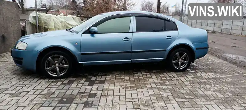 Ліфтбек Skoda Superb 2003 1.9 л. Ручна / Механіка обл. Дніпропетровська, Новомосковськ - Фото 1/9