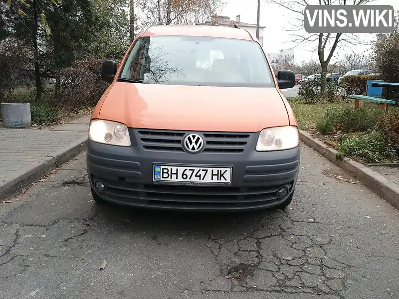 Мінівен Volkswagen Caddy 2008 1.9 л. Ручна / Механіка обл. Одеська, Южне (Південне) - Фото 1/12