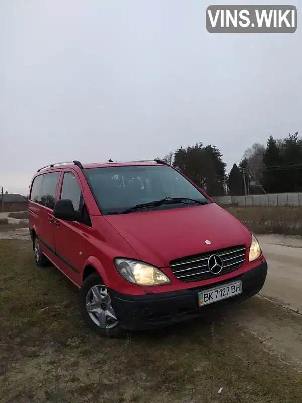 Мінівен Mercedes-Benz Vito 2005 2.15 л. Ручна / Механіка обл. Рівненська, Рівне - Фото 1/8