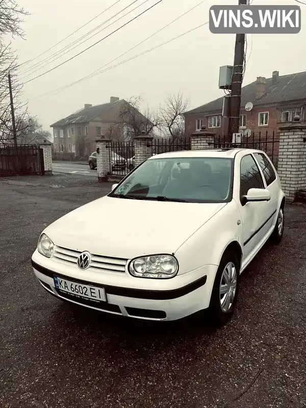 Хетчбек Volkswagen Golf 2002 1.39 л. Ручна / Механіка обл. Київська, Біла Церква - Фото 1/21