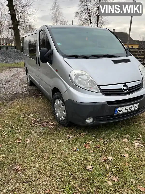 Мінівен Opel Vivaro 2011 null_content л. Ручна / Механіка обл. Рівненська, Рокитне - Фото 1/11