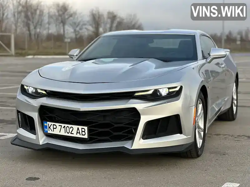 Купе Chevrolet Camaro 2019 2 л. Автомат обл. Запорізька, Запоріжжя - Фото 1/18