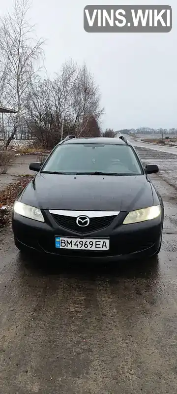 Універсал Mazda 6 2004 2 л. Ручна / Механіка обл. Сумська, Білопілля - Фото 1/15