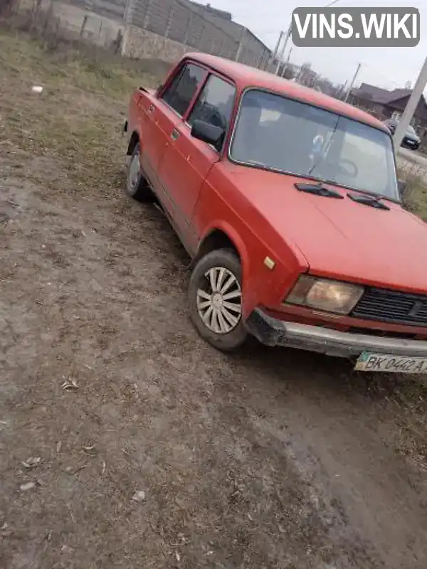 Седан ВАЗ / Lada 2105 1987 1.5 л. Ручна / Механіка обл. Рівненська, Сарни - Фото 1/5