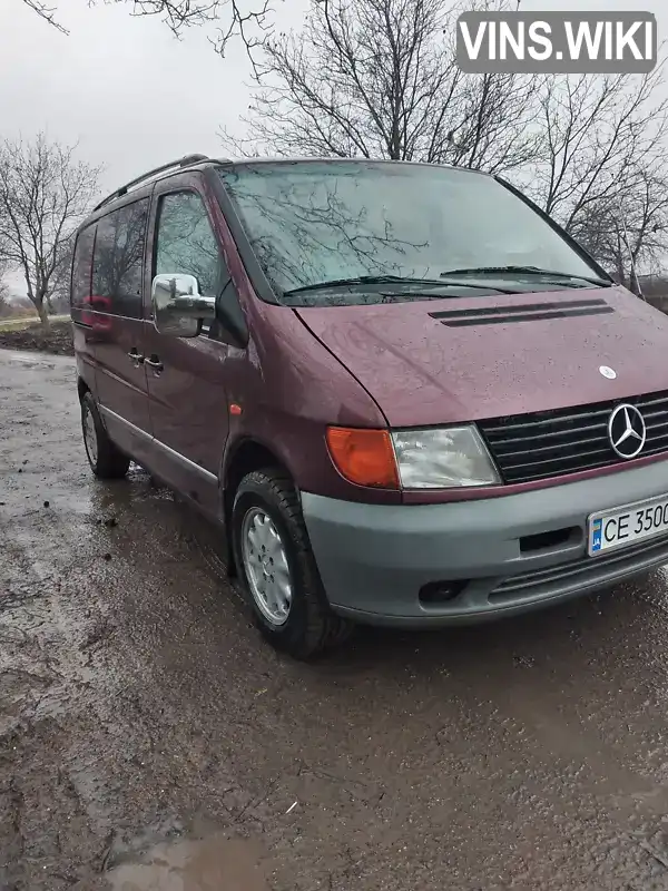 Мінівен Mercedes-Benz Vito 2000 2.15 л. обл. Чернівецька, Хотин - Фото 1/18