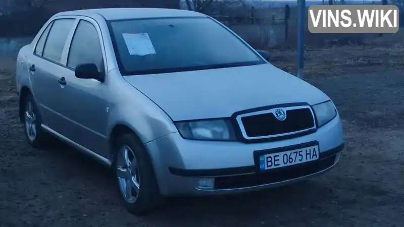 Седан Skoda Fabia 2004 1.2 л. Ручна / Механіка обл. Миколаївська, Очаків - Фото 1/10