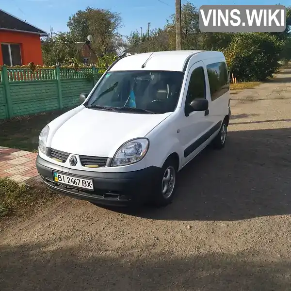 Мінівен Renault Kangoo 2007 1.5 л. Ручна / Механіка обл. Полтавська, location.city.obolon - Фото 1/20