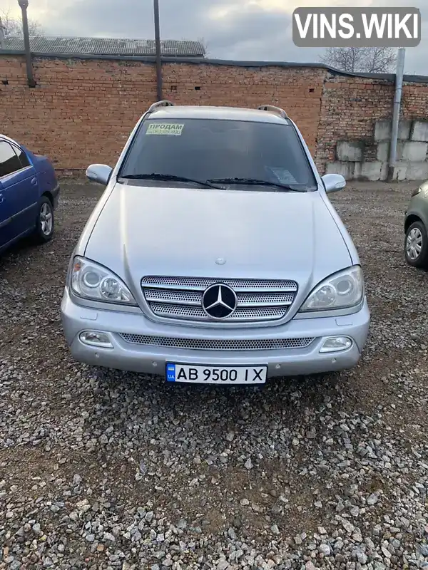 Позашляховик / Кросовер Mercedes-Benz M-Class 2003 2.69 л. Автомат обл. Миколаївська, Первомайськ - Фото 1/10