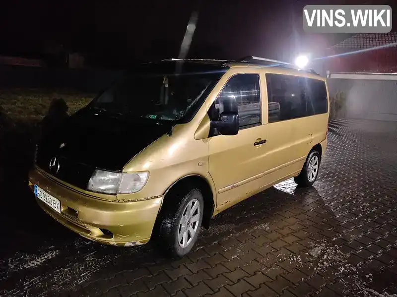 Мінівен Mercedes-Benz Vito 1999 2.15 л. Ручна / Механіка обл. Чернівецька, Чернівці - Фото 1/7