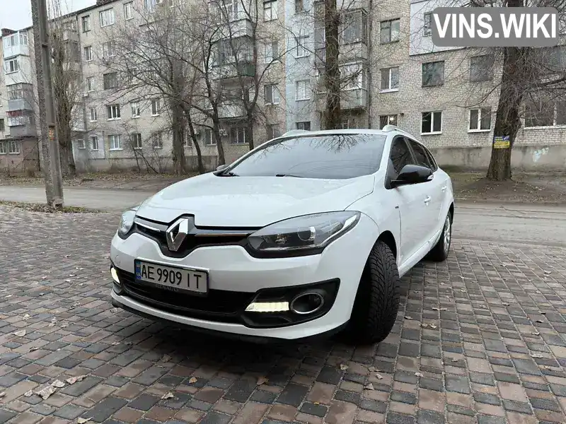 Універсал Renault Megane 2016 1.46 л. Ручна / Механіка обл. Дніпропетровська, Новомосковськ - Фото 1/21