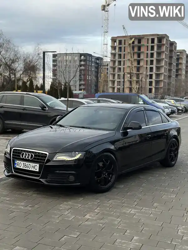 Седан Audi A4 2008 1.97 л. Варіатор обл. Закарпатська, Ужгород - Фото 1/9