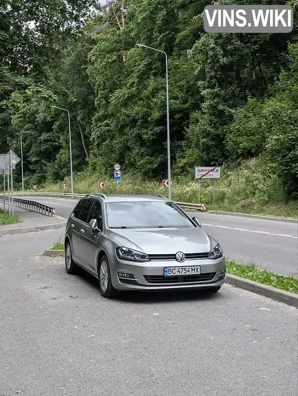 Універсал Volkswagen Golf 2016 1.6 л. Ручна / Механіка обл. Львівська, location.city.bibrka - Фото 1/17