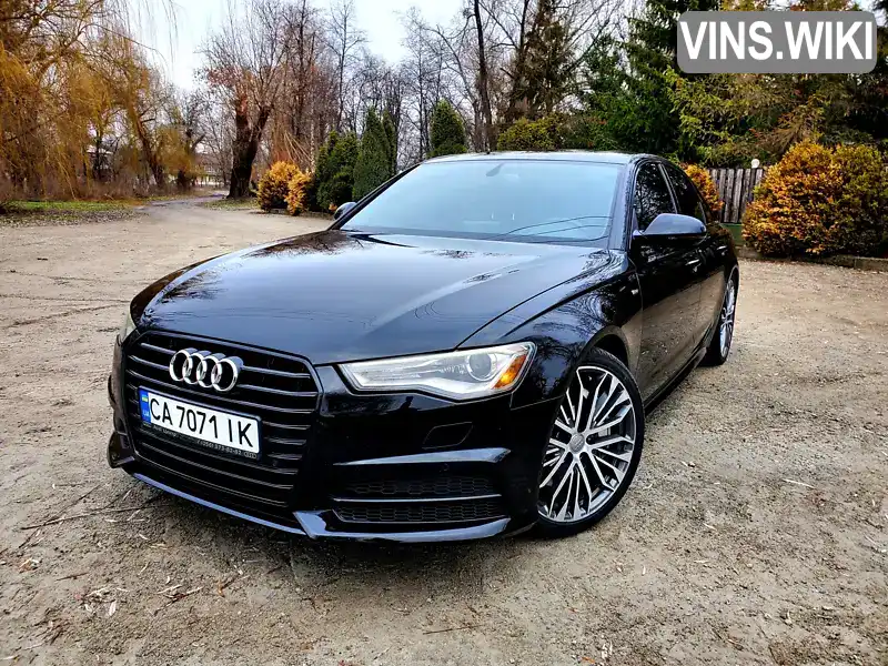 Седан Audi A6 2016 1.98 л. Автомат обл. Черкаська, Черкаси - Фото 1/21