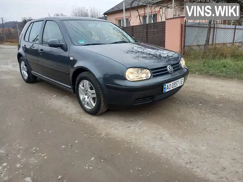 Хетчбек Volkswagen Golf 2001 1.39 л. Ручна / Механіка обл. Закарпатська, Мукачево - Фото 1/18