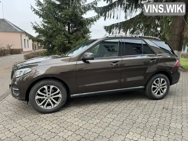 Позашляховик / Кросовер Mercedes-Benz GLE-Class 2016 3 л. Автомат обл. Волинська, Луцьк - Фото 1/21