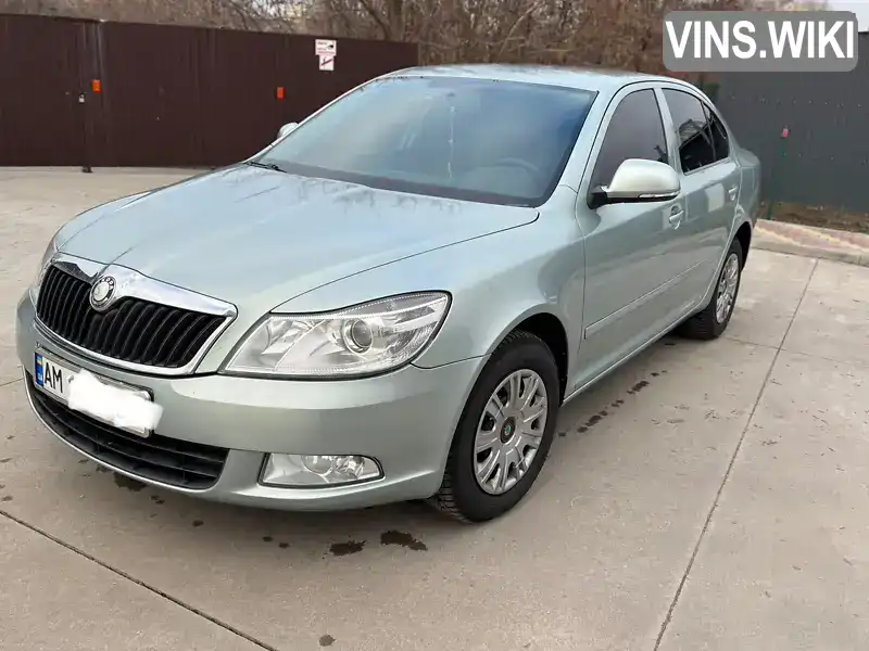 Ліфтбек Skoda Octavia 2010 1.6 л. Ручна / Механіка обл. Житомирська, Бердичів - Фото 1/21