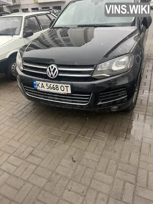 Позашляховик / Кросовер Volkswagen Touareg 2013 2.97 л. Автомат обл. Донецька, Костянтинівка - Фото 1/3