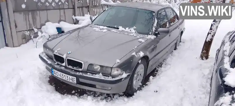 Седан BMW 7 Series 1998 3.5 л. Автомат обл. Закарпатська, Ужгород - Фото 1/15