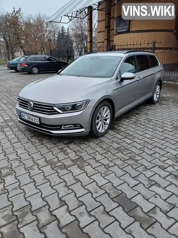 Універсал Volkswagen Passat 2015 1.97 л. Ручна / Механіка обл. Волинська, Ковель - Фото 1/21