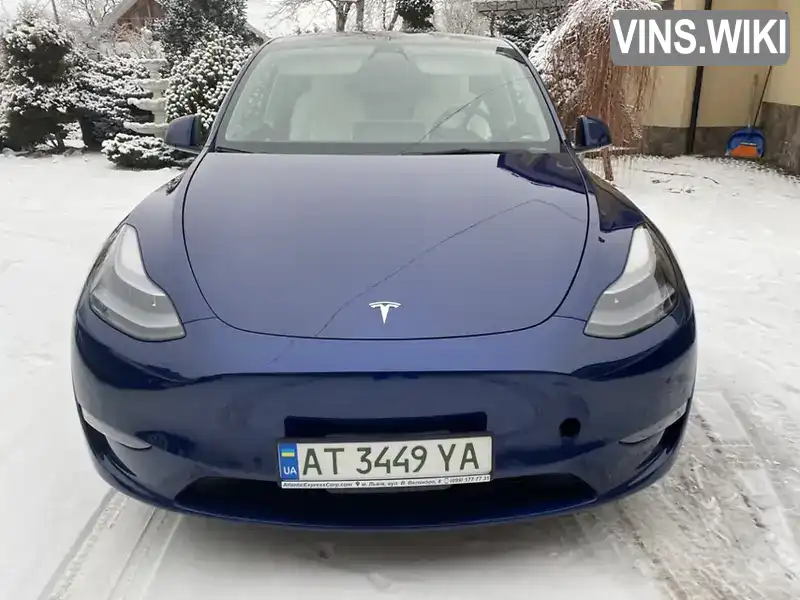 Позашляховик / Кросовер Tesla Model Y 2022 null_content л. Автомат обл. Івано-Франківська, Долина - Фото 1/5