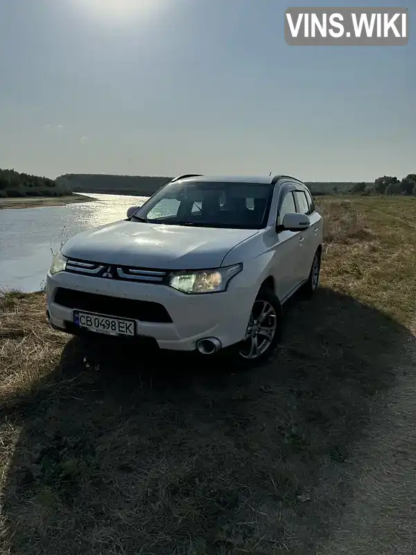 Позашляховик / Кросовер Mitsubishi Outlander 2012 2 л. Варіатор обл. Чернігівська, Чернігів - Фото 1/14