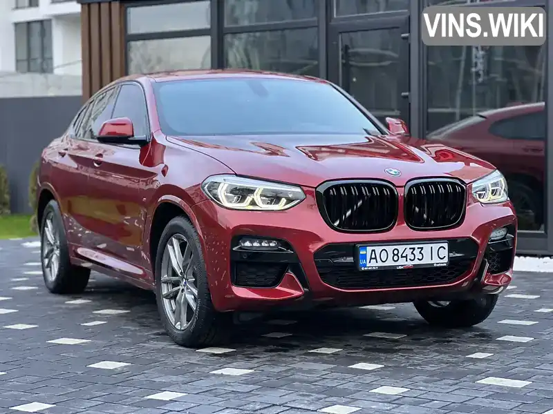 Позашляховик / Кросовер BMW X4 2019 2 л. Автомат обл. Закарпатська, Ужгород - Фото 1/21