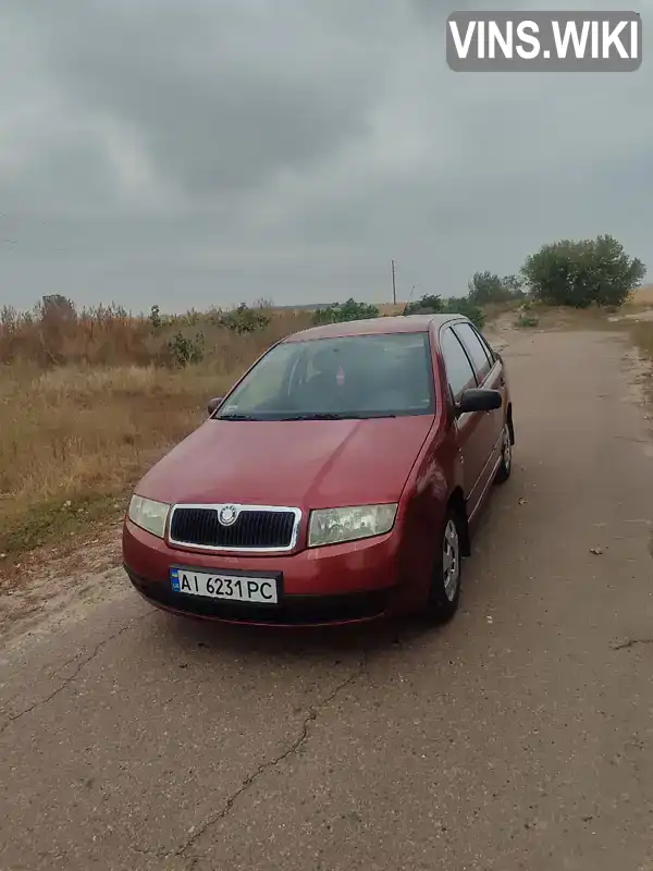 Седан Skoda Fabia 2003 1.2 л. Ручна / Механіка обл. Київська, Баришівка - Фото 1/21