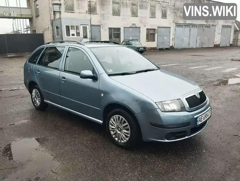 Універсал Skoda Fabia 2007 1.39 л. Ручна / Механіка обл. Дніпропетровська, Дніпро (Дніпропетровськ) - Фото 1/14