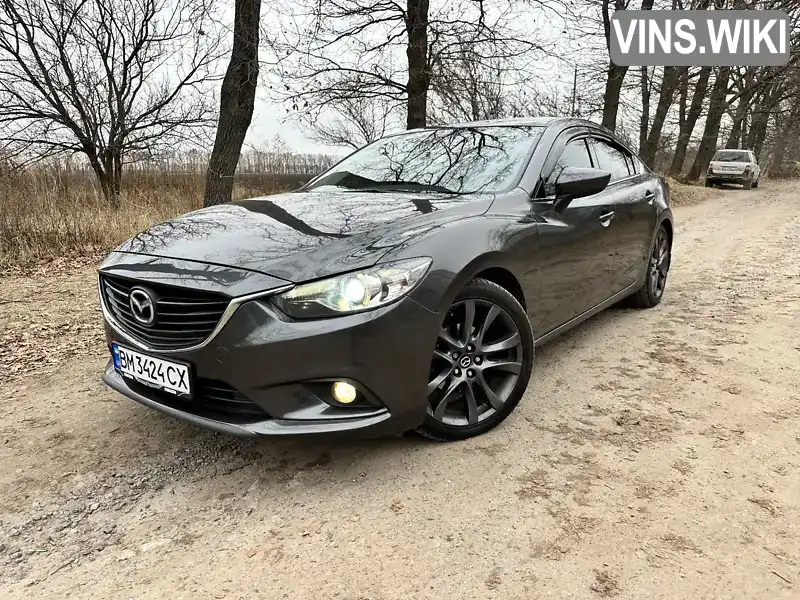 Седан Mazda 6 2014 2.49 л. Автомат обл. Сумська, Суми - Фото 1/21